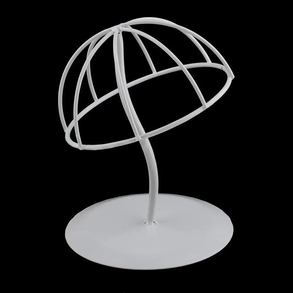 Белая стабильная прочная железная стойка для париков держатель волос подставка