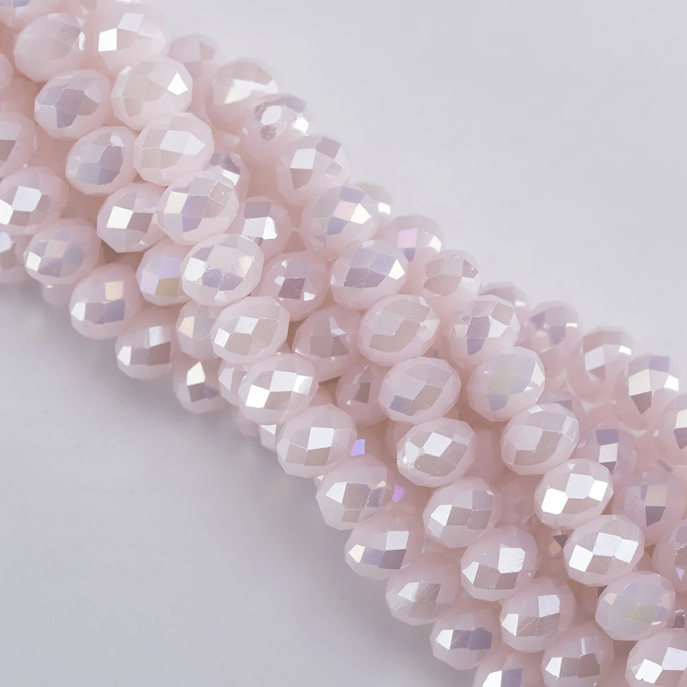 4 6 8 мм бусины Австрийские круглые бусинки Rondelle хрустальные для браслет &quotсделай