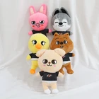 Корейские бродячие детские плюшевые игрушки Skzoo 22 см волк Чан лебит Dwaekki Jiniret Плюшевые игрушки-Животные Куклы Kawaii Поклонники подарок