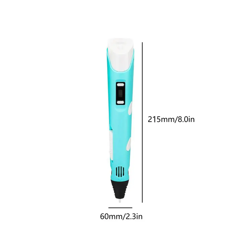 

Multifunctional Portable 3D Pen DIY 3D Printer Pen Drawing Pens 3d Printing Best for Kids Christmas Birthday Gift