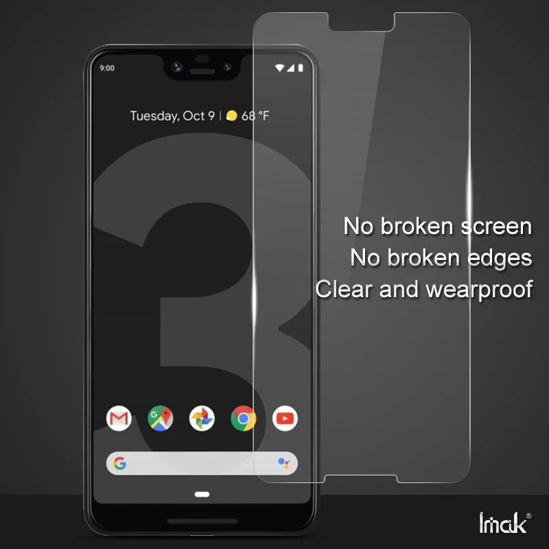 Для Google Pixel3 Pixel 3 XL Pixel3A 3a Pixel4 4 защита экрана размера защитная пленка IMAK Прозрачная
