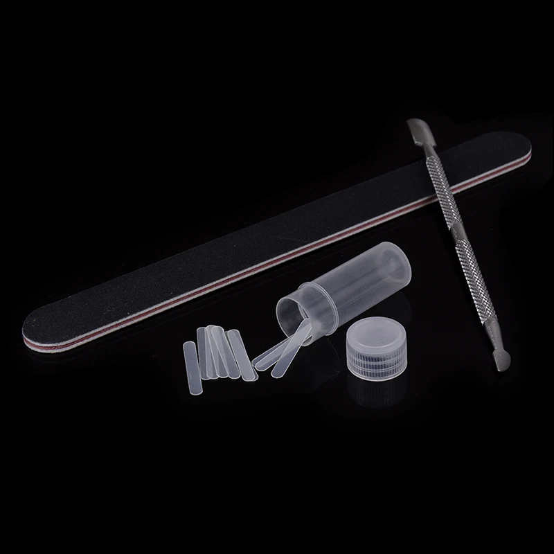 Новый 1 набор для коррекции вросших ногтей лечения пилка выпрямитель толкатель