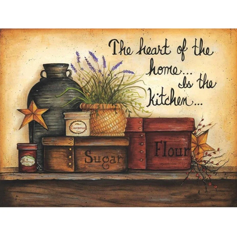 5D Diamond Flower Bead Work Full Round Painting Kitchen Embroidery Diy Hobby Kids Gift Decor | Дом и сад