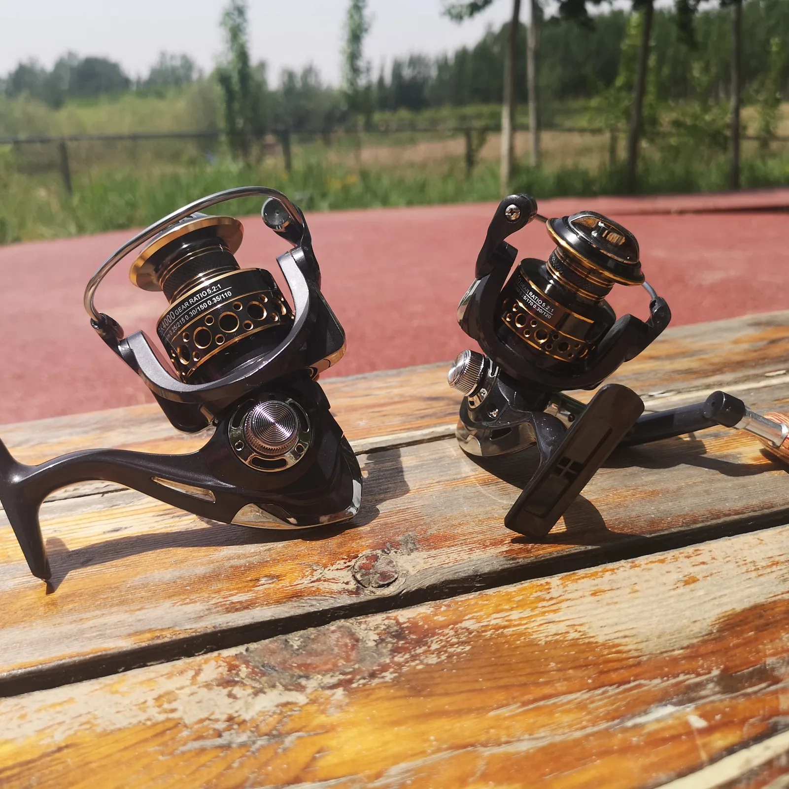 Акция! Рыболовная катушка серии 2000-7000 спиннинговая металлическая спиннинговое