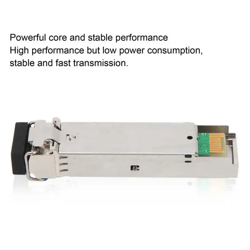 poe splitter Transmission Cables Gigabit Optical Module LC Single Mode Fiber Interface 20KM Compatible for Huawei H3C Cisco |