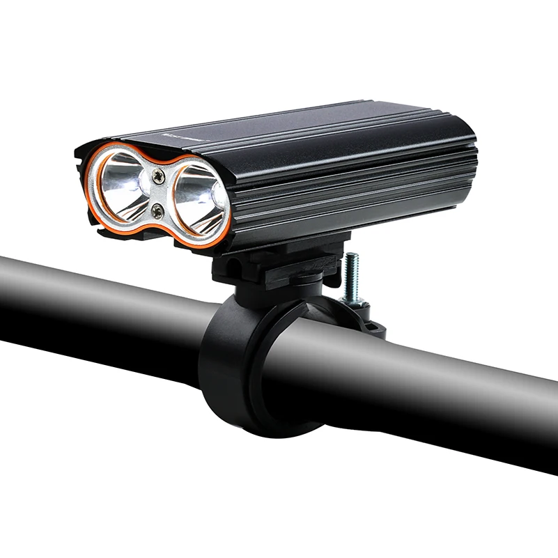 XANES DL06 1200LM 2T6 150 ° большой прожектор 6000 мАч батарея велосипед свет 4 режима usb-фонарь водонепроницаемый велосипедный фонарь
