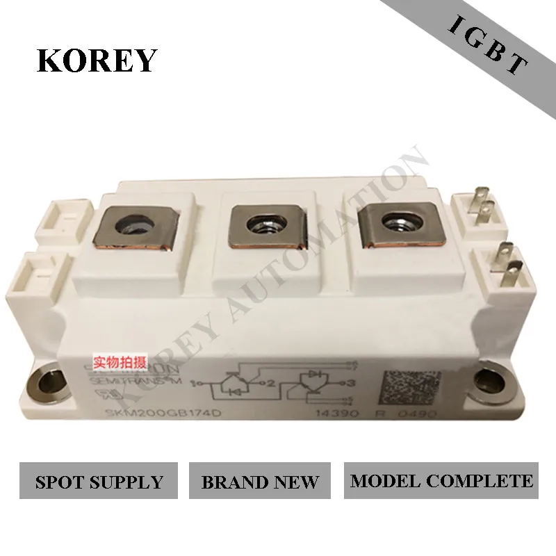 

Semikron IGBT Module SKM200GB173D SKM300GB173D SKM400GB173D