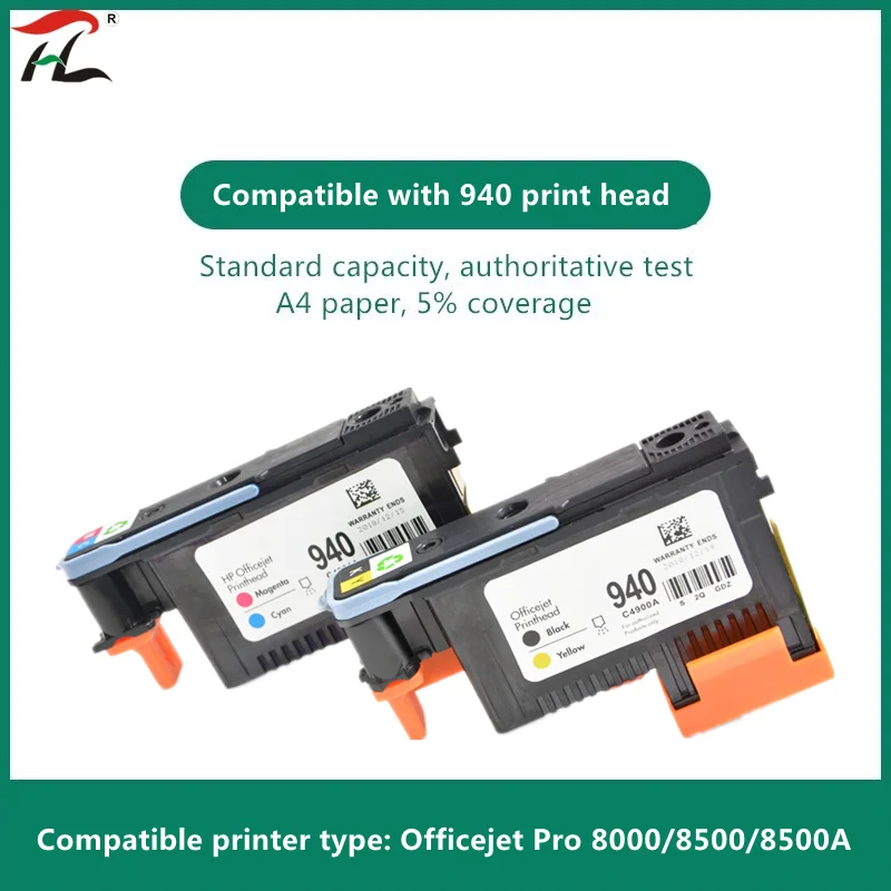 

Compatible for HP 940 Printhead C4900A C4901A 940 For HP Officejet Pro 8000 8500 8500A A809a A809n A811a A909a A909n A909g A910a
