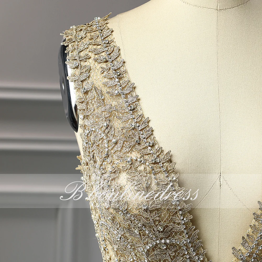 Bbonlinedress Румяна Выпускные платья 2021 V-образный вырез шифоновое A-силуэт вечернее