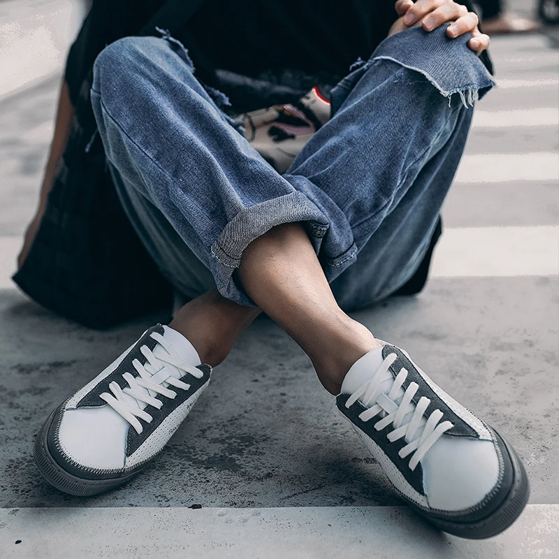 Мужская повседневная обувь модные кожаные туфли для вождения роскошные