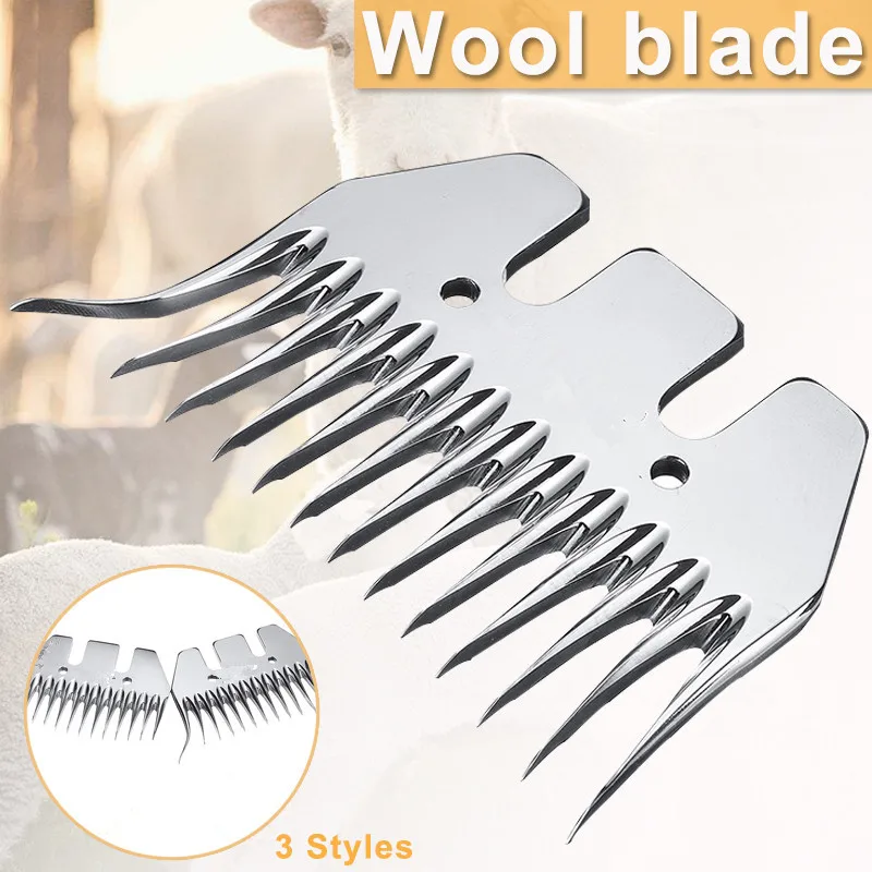 

Durable Sheep Goats Comb Shearing Clipper Straight Curved 13 Tooth Blade Alternative For Sheep Clipper Shears Scissors Part