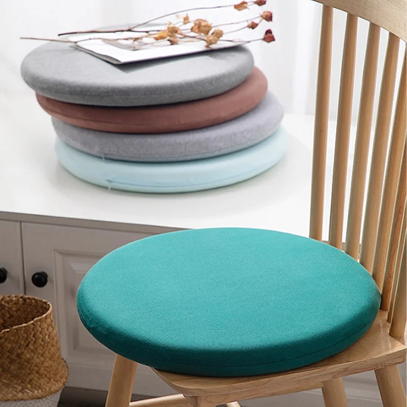 

Special Offer Round Memory Foam Chair Cushion Removable Tatami Soft Seat Pad Comfortable Dining Chair Cushions Home Window