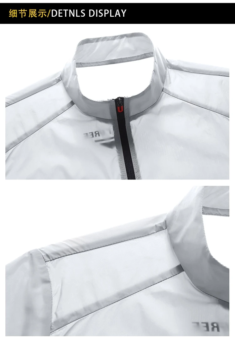 

Brand Prevent Bask Coat Men 2021 Summer PlusSize Long Sleeve Hooded Clothes Loose Korean Style Beach White Fashion Clothing Thin