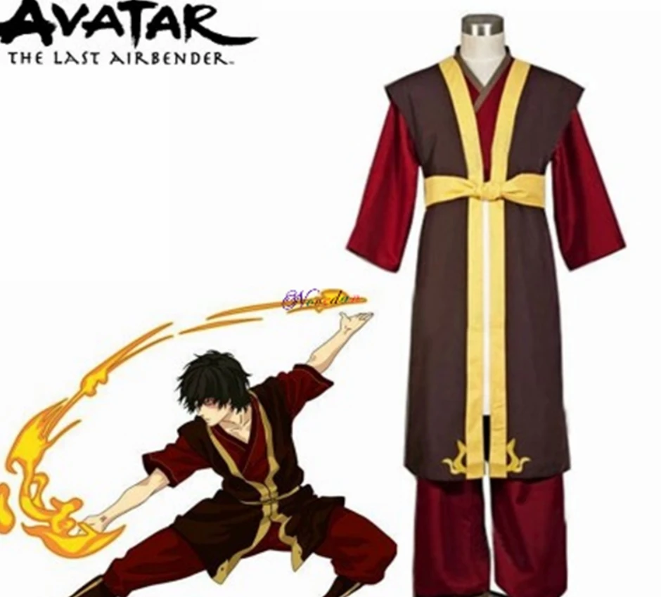 Костюм для косплея Аватара последний аirbender Zuko | Тематическая одежда и униформа