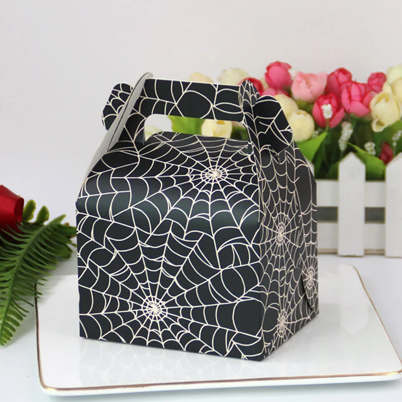 

Упаковка для хлеба, бумажная коробка, паук, паутина, рисунок, подарок, цветок, торт, упаковочный материал, Европейский Хэллоуин, торт, Перенос...