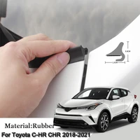 diy car seal strip windshied spoiler filler protect edge weatherstrip strips sticker accessories for toyota c hr chr 2018 2021