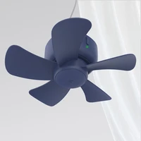 1pc 8000mah usb hanger fan remote control timing 4 gears ceiling fan cooling hanging fan for tent bed camping outdoor home