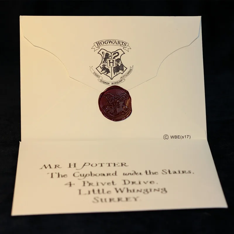 Potters The Marauder's Card Студенческая коллекция Harried Hogwart Acceptance письмо волшебник школьный билет Дары смерти ожерелье