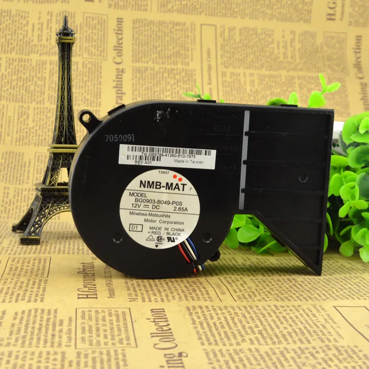 GX280 4700C BG0903-B049-P0S 2.65A 12V 9CM Turbofan