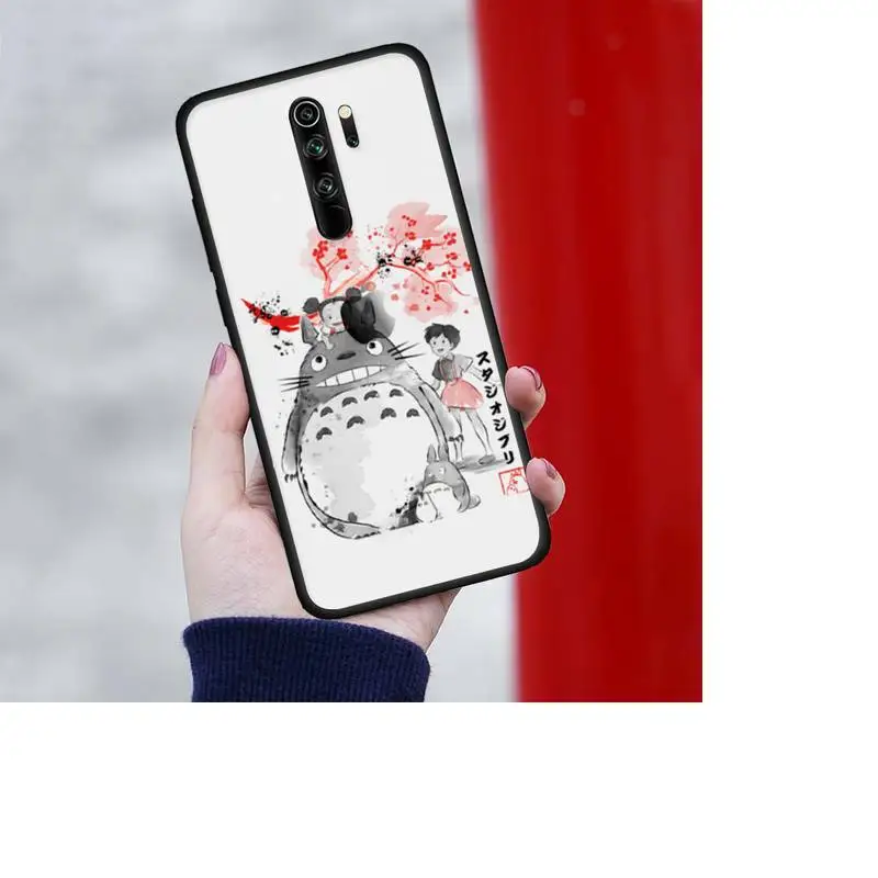 

Kawaii Comic Totoro Phone Cases For Redmi 7 8 9 A K20 30 Pro Note 8 9 Pro 9s