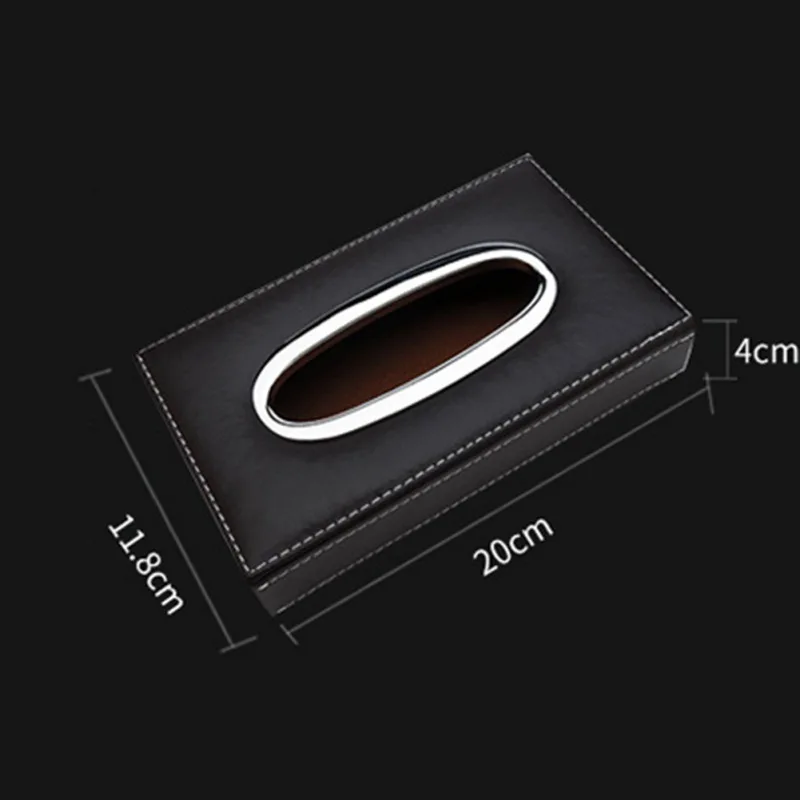 

Auto Supplies Paper Towel Box Multifunctional Paper Storage Box Super Fiber Paper Towel Box Car Seat Suction Box Car Armrest