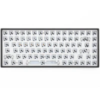 mxrskey 84u 84 key 75 dual mode bluetooth 5 0 mechanical keyboard kit lighting effect rgb switch led type c software macro