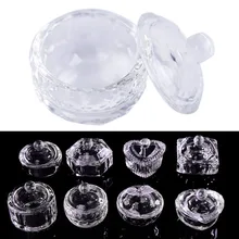1PC Crystal Glass Dappen Dish Lid Bowl Cup Holder Manicure Equipment Nail Tool For Nail Art Acrylic Powder Liquid 1PC Crystal Glass Dappen Dish Lid Bowl Cup Holder Manicure Equipment Nail Tool For Nail Art Acrylic Powder Liquid