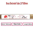 Латунная электродная трубка Ziyang, наружный диаметр 500 * мм, одно отверстие, 50 шт., для сверлильного станка EDM