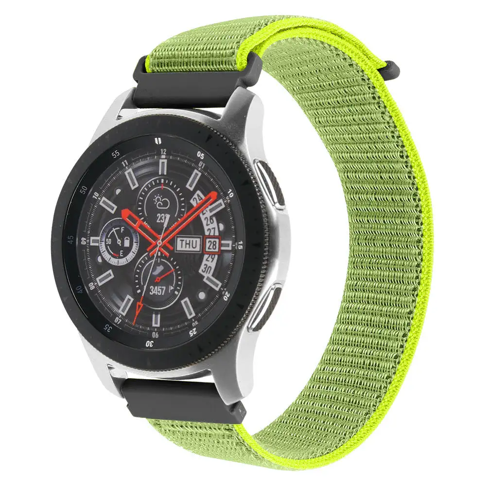 Нейлоновый ремешок для спортивных часов 22 мм ремешок для часов для samsung Galaxy watch 46 мм/gear s3 браслет для huawei Watch GT/Amazfit GTR 47 мм - Цвет ремешка: H
