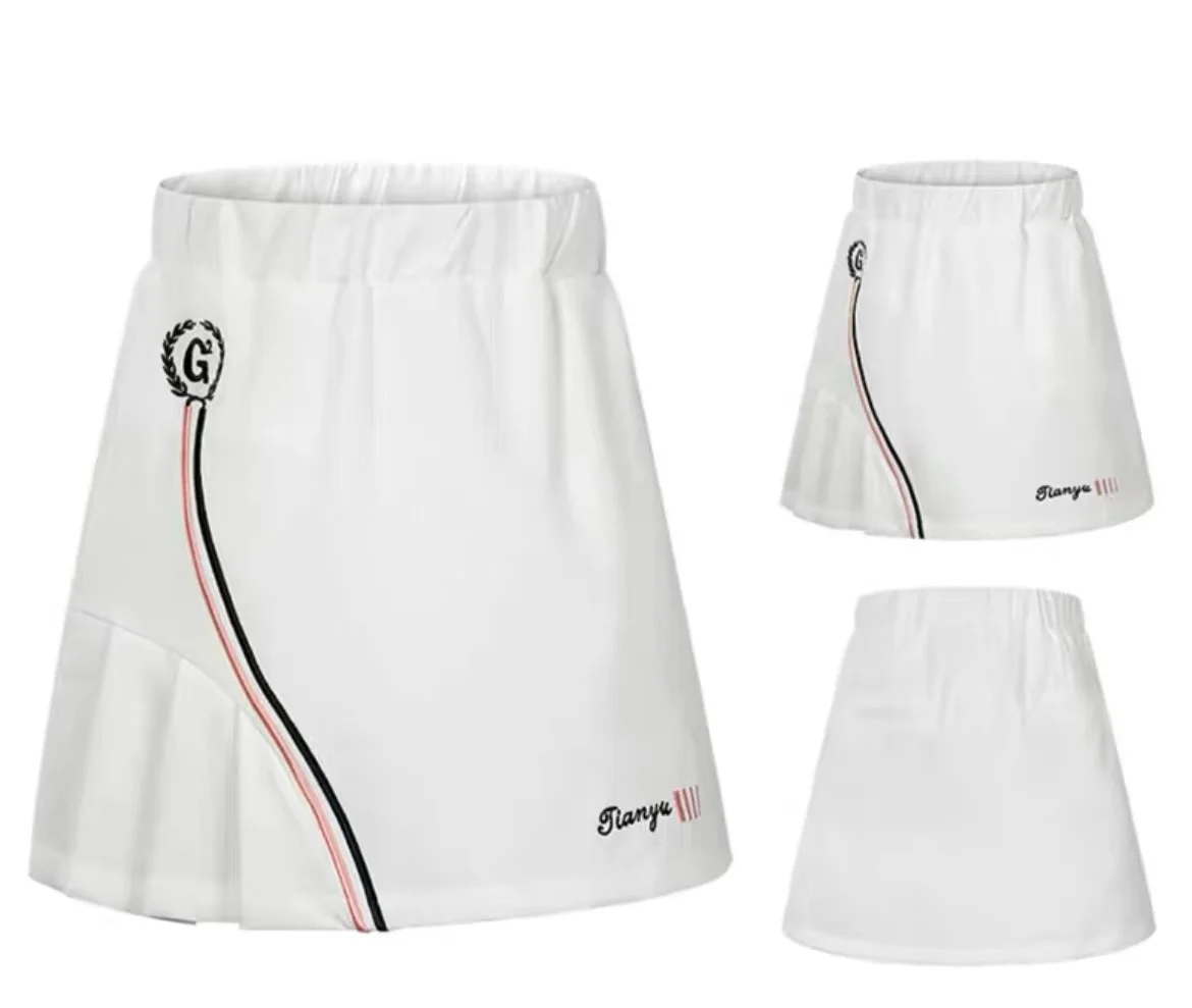 New children's golf pleated skirt, breathable and quick-drying, skin-friendly children's golf skirts, children's sports skirts
