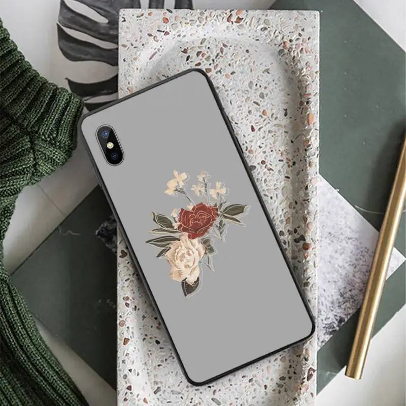 

Passion Flower Ball Love aesthetic shell Phone Case for iPhone 11 12 pro XS MAX 8 7 6 6S Plus X 5S SE 2020 XR