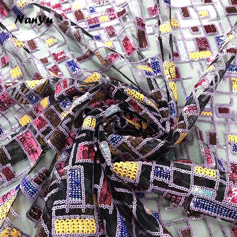 Африканская кружевная ткань 2019 новейшая Высококачественная сетчатая