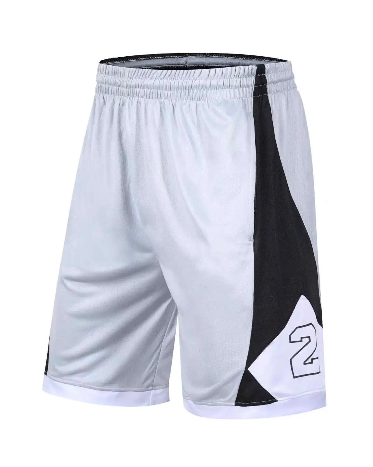 Мужские баскетбольные шорты с карманом на молнии дышащие спортивные для бега