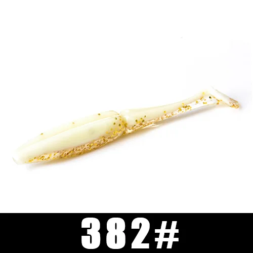 382 FISH KING 6 шт./упак., мягкие приманки, приманка для рыбалки 105 мм, 11 г, приманка для плавания, форель, Мягкая наживка для рыбалки воблер, искусственная приманка для щуки - Цвет: 382