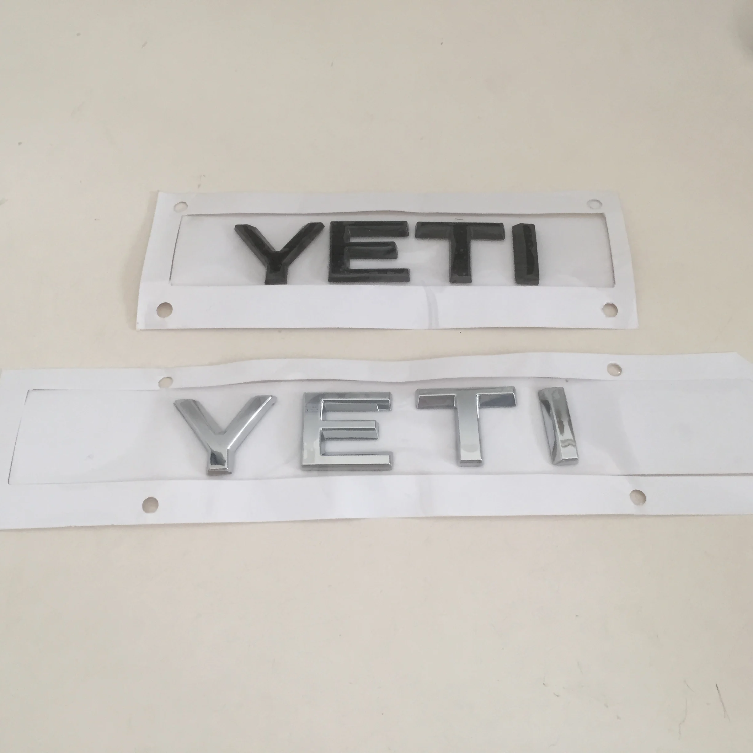 1 шт. 3D ABS высокое качество YETI Автомобильная буква задняя зеркальная эмблема