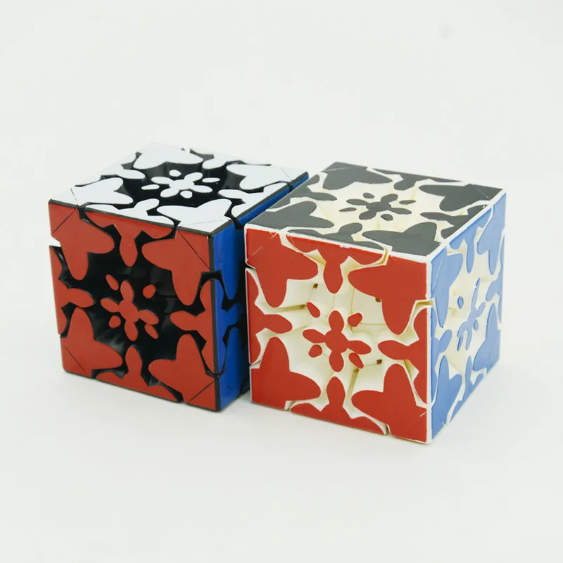 Fangcun Rapid 3x3x3 Mixup Gear Cube термопечать 3D Кубики головоломки обучающая игрушка