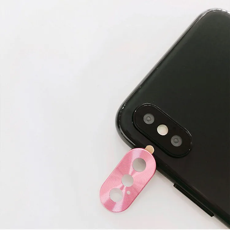 2 шт. металлический чехол защита для экрана iPhone XR X XS MAX объектива камеры кольцо из
