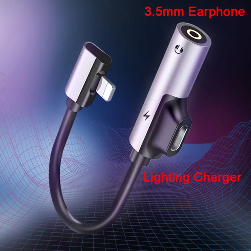 OTG Тип C до 3,5 мм AUX и USB C Женский аудио адаптер 2в1 для iPhone 7 8 6 6S Plus XS Max XR X адаптер для наушников