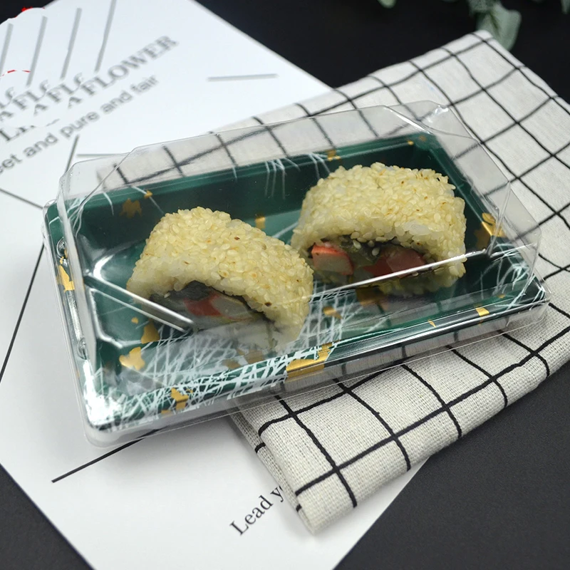 Одноразовая коробка для суши мини блюда поднос еды тарелка торт печенье упаковка