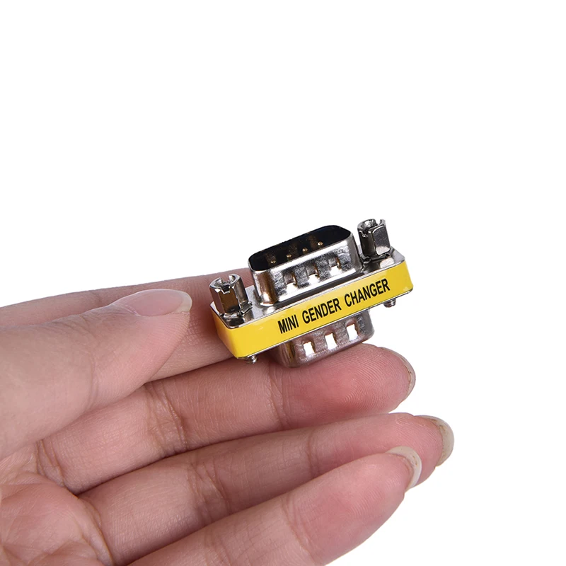 

15 Pin VGA SVGA HD15 Gender Changer Coupler Adapter Converter Male to Male