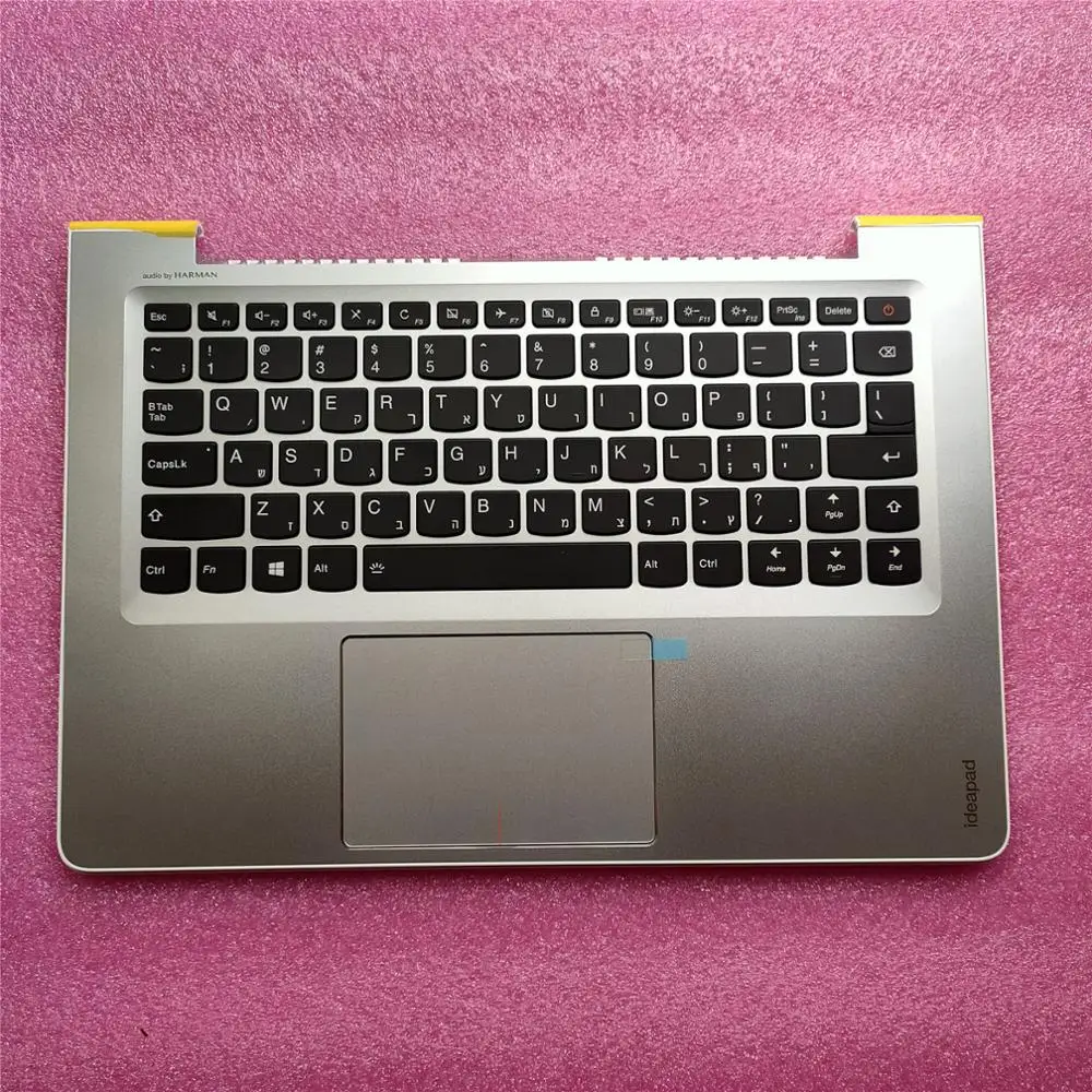 

Новая Оригинальная клавиатура для lenovo ideapad 510S-13 510S-13IKB 510S-13ISK, подставка для рук, верхняя крышка, серебристая