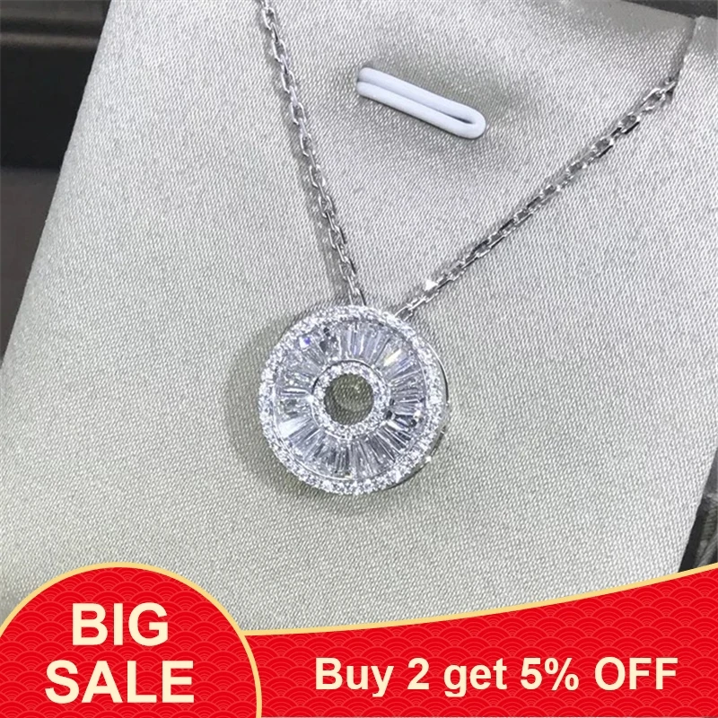 Женский кулон из серебра 925 пробы с фианитом|Подвески| |