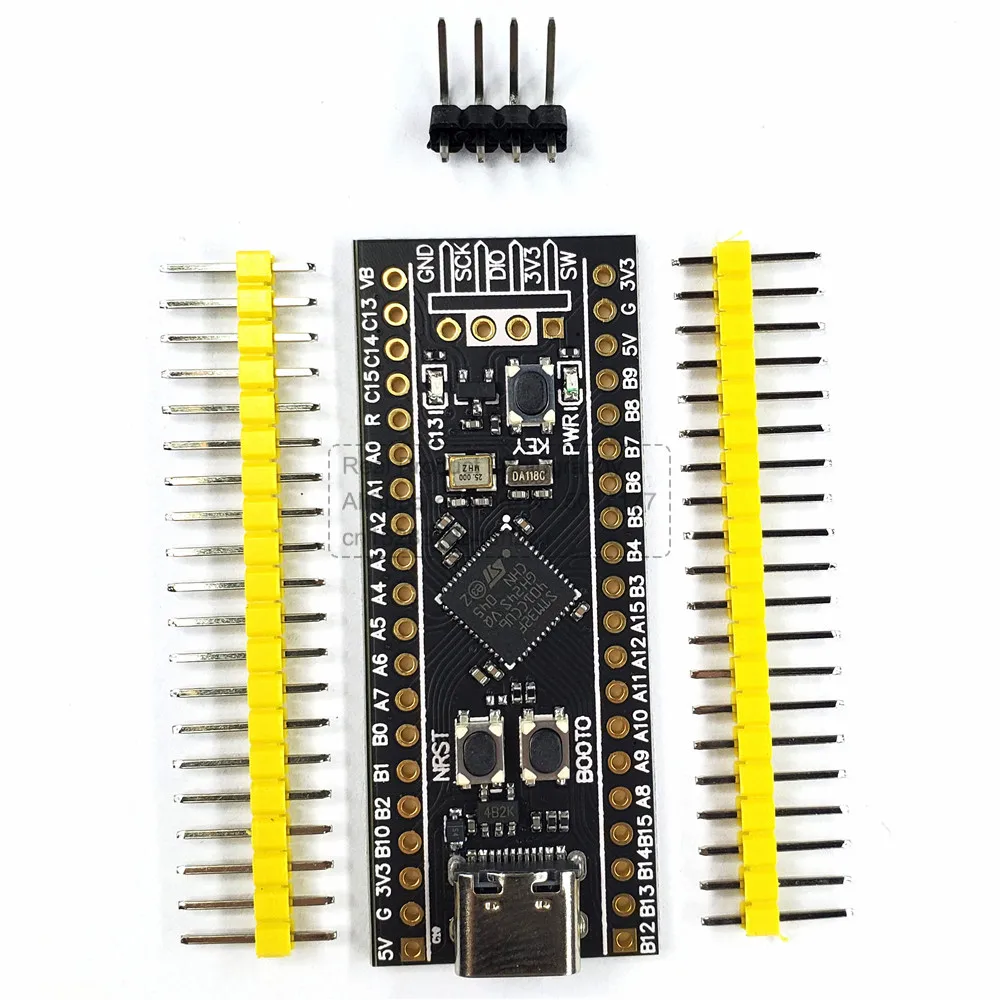 Обучающая плата STM32F4 для симулятора Arduino ST-Link V2, загрузка Micro 256KB ROM V1.2 STM32F401CCU6 411CEU6, плата разработки