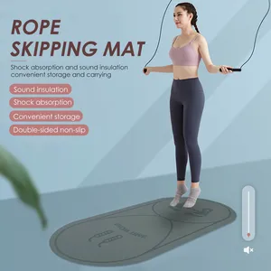 Скакалка для йоги, коврик из ТПЭ толщиной 10 мм, нескользящий спортивный Скакалка для пилатеса и мячей, коврик для йоги, домашнее тренировочное оборудование