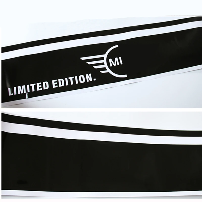 Полосатые наклейки и для Mini Cooper 2 шт. R50 R53 R56 R57 R59 F55 R52 R60 аксессуары стайлинга