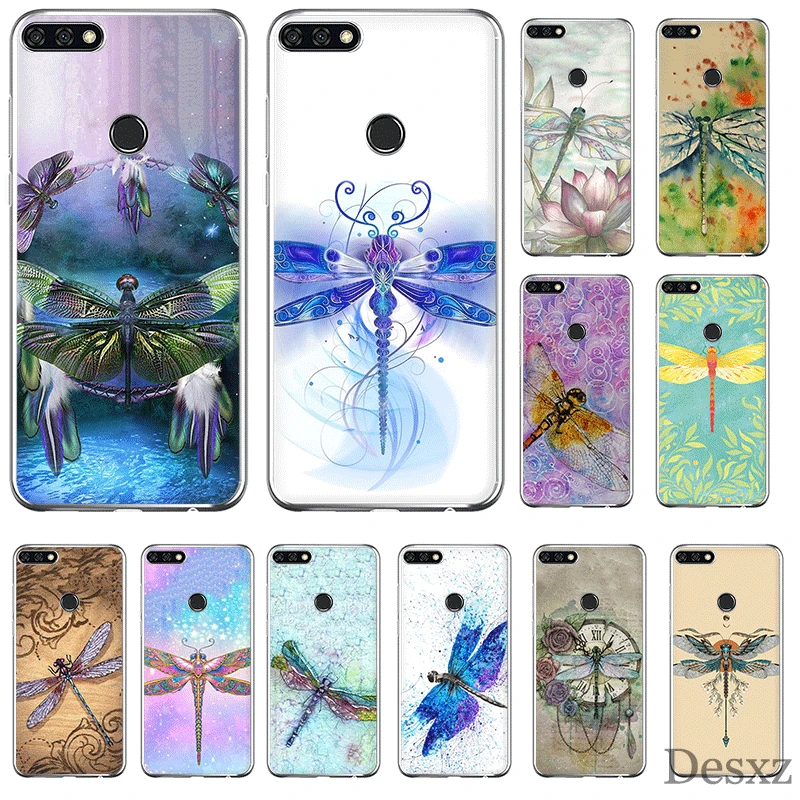 Мобильный телефон чехол для Huawei P30 P20 P10 P8 P9 Lite Pro P Smart Z Plus из ТПУ с рисунком