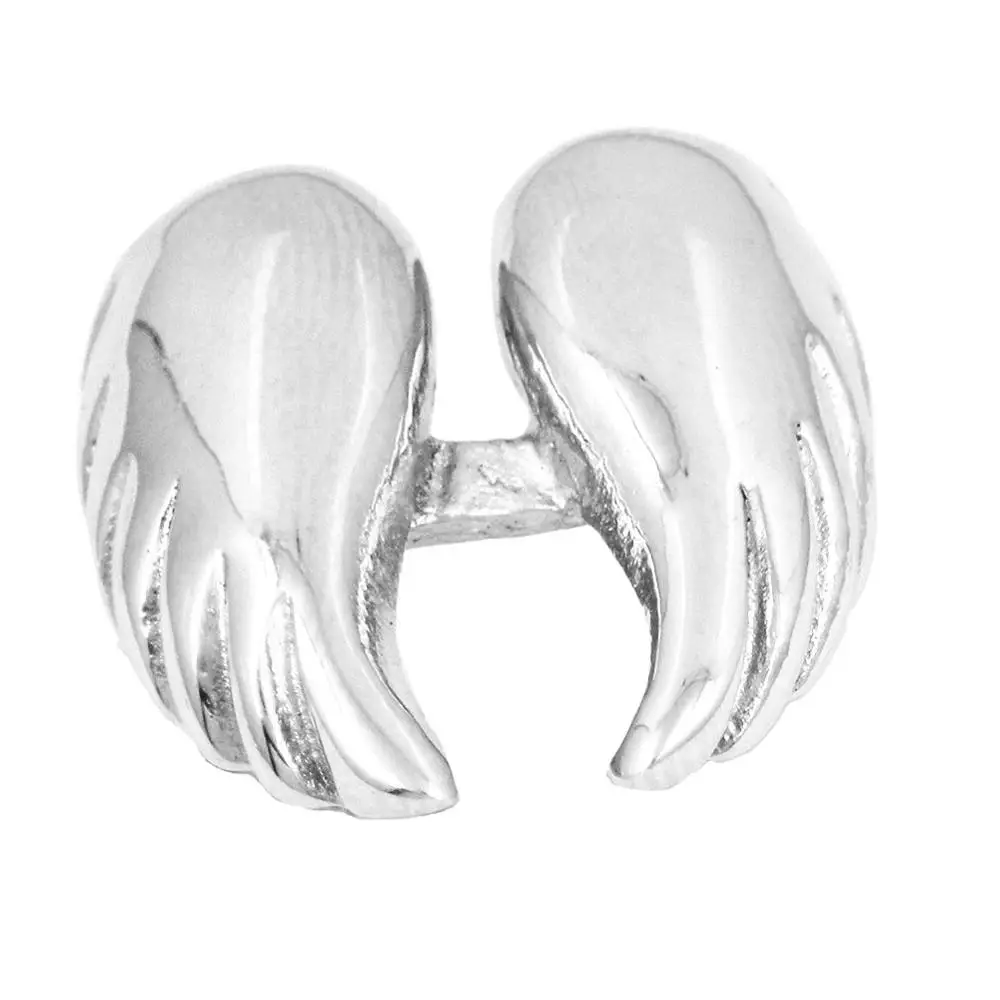 FANSSTEEL Stainless Steel Jewelry GUARDIAN Angel Wings Medallion Ring FSR08W13 | Украшения и аксессуары