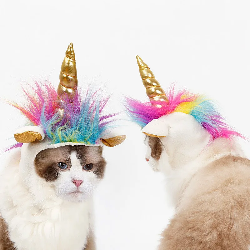 Товары для домашних животных новые украшения на голову Хэллоуин превращены в