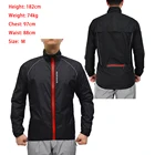 Дышащая велосипедная Светоотражающая куртка WOSAWE, Мужская ветровка, летняя Солнцезащитная Водонепроницаемая спортивная куртка для горного велосипеда