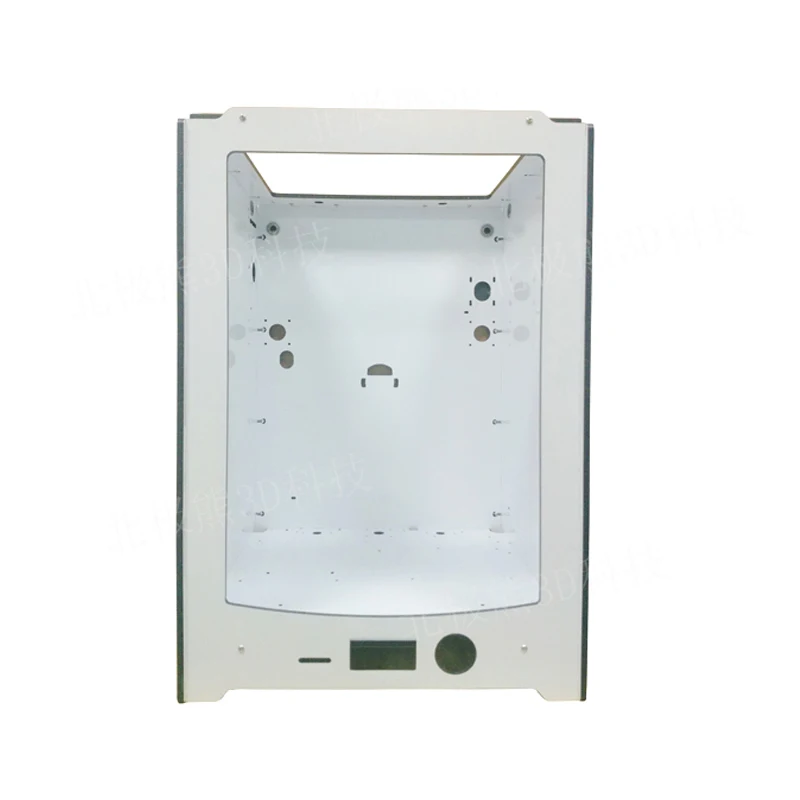3D Printer Ultimaker Frame 6mm Aluminium-plastic + Acrylic Box Shell Compatible with Ultimaker Um2+ Extended Case Shell Cover